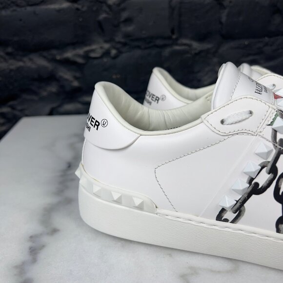 VALENTINO GARAVANI X UNDERCOVER JUN TAKAHASHI Rockstud Sneaker sz 40.5 10.5 US - Picture 6 of 17